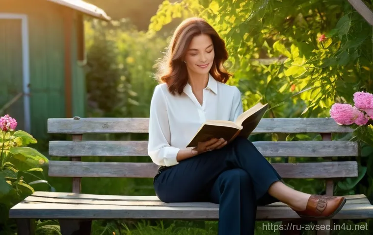 항공보안관리사 일과 삶의 균형 - **"An aviation safety manager finds peace in nature"**
A realistic, high-definition image featur...