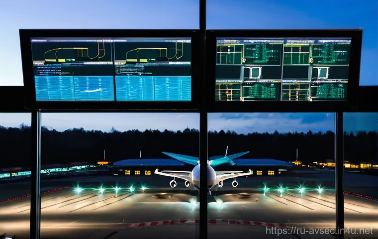 항공보안관리사 관련 뉴스 및 트렌드 - **Prompt: Advanced AI-Powered Airport Security Checkpoint**
    "A sleek, futuristic airport securit...